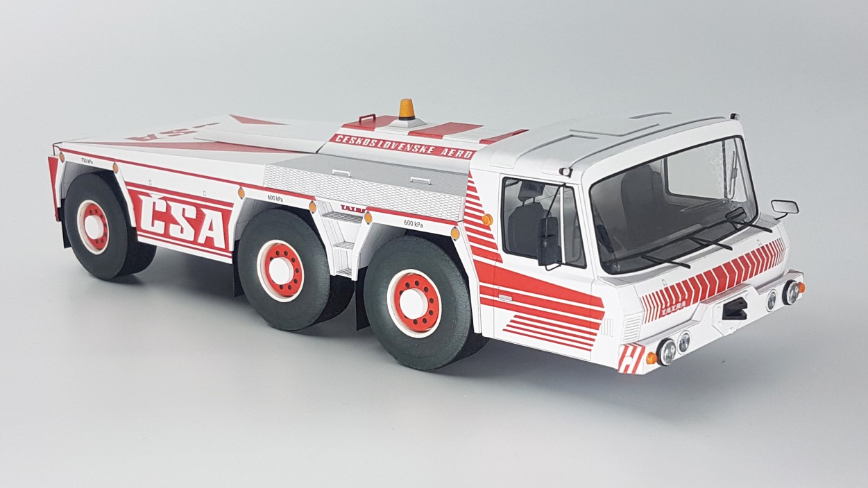 papírové modely - Tatra 815 TPL