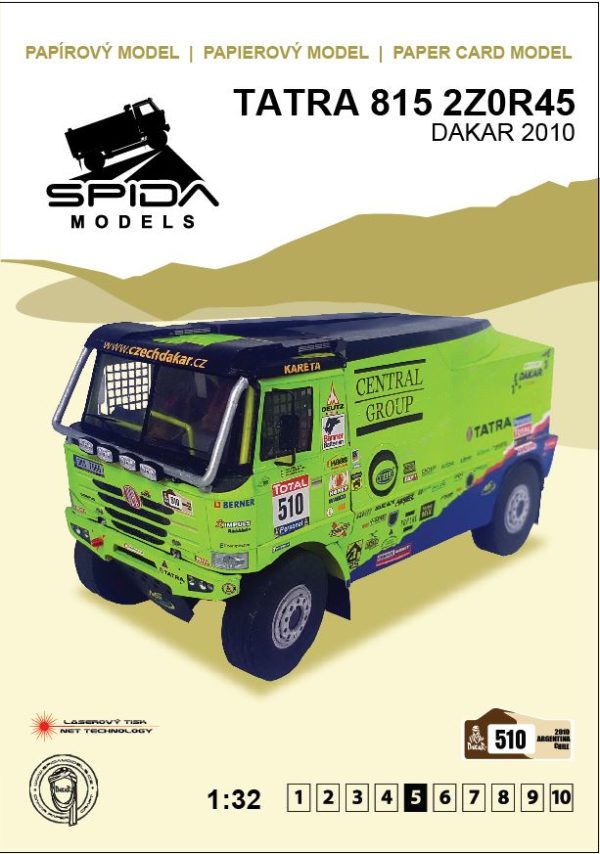 Tatra 815 2Z0R45 - Dakar 2010 - Marek Spáčil