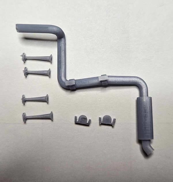 set tištěných 3D dílů pro úpravu modelu LIAZ od De Agostini